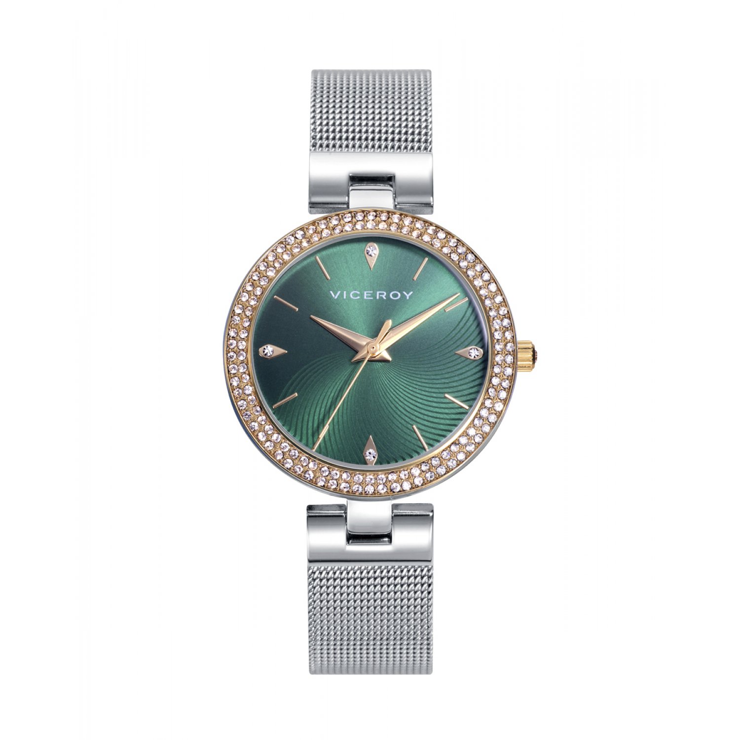 Viceroy Reloj de mujer Chic con caja y malla milanesa de acero