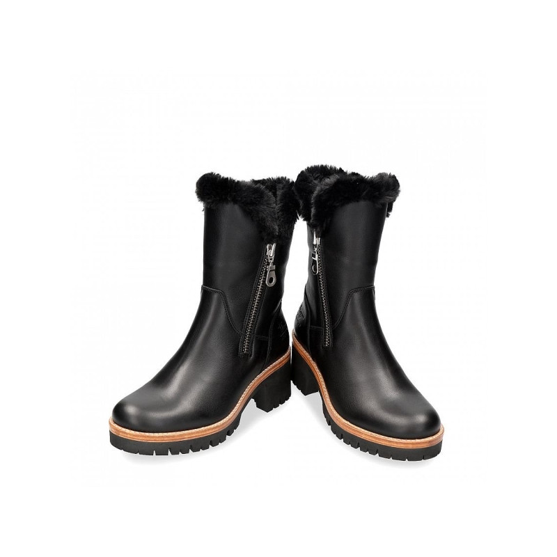 bota panama jack linea philadelphia piel waterproof forro pelo con plantilla extraible
