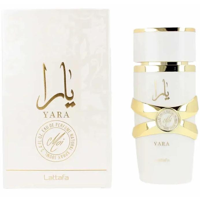 Lattafa Yara Moi Edp Spray 100 Ml - Fragancia Femenina Cremosa Y Dulce Para Uso Diario