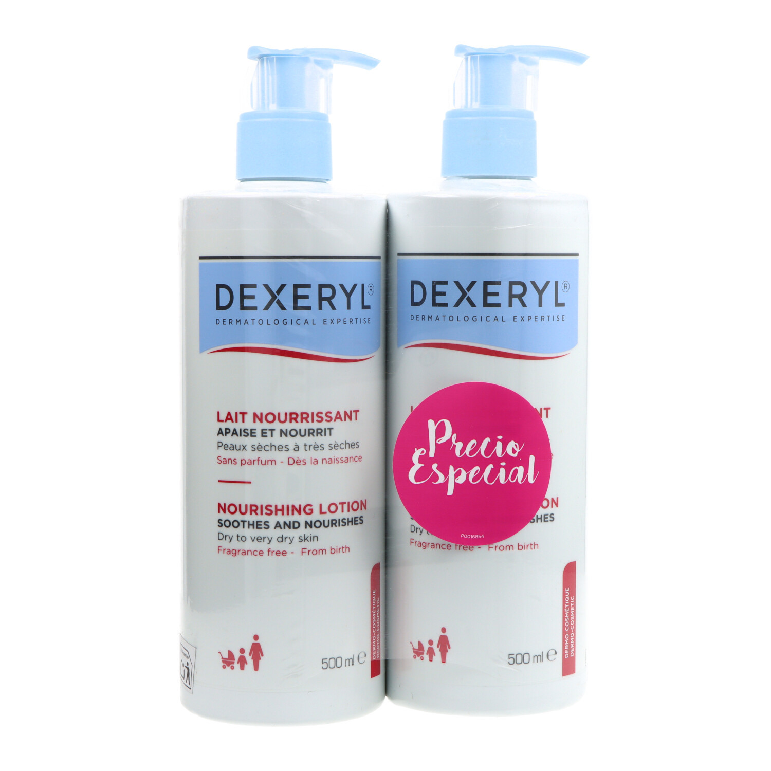 Dexeryl Locion Nutritiva 2x500 ml Promo