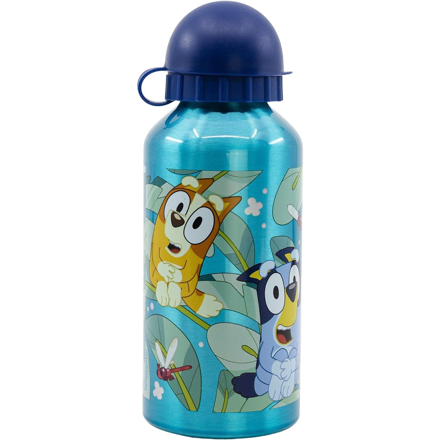 Stor- Botella de Agua de Aluminio 400 Ml. - Bluey