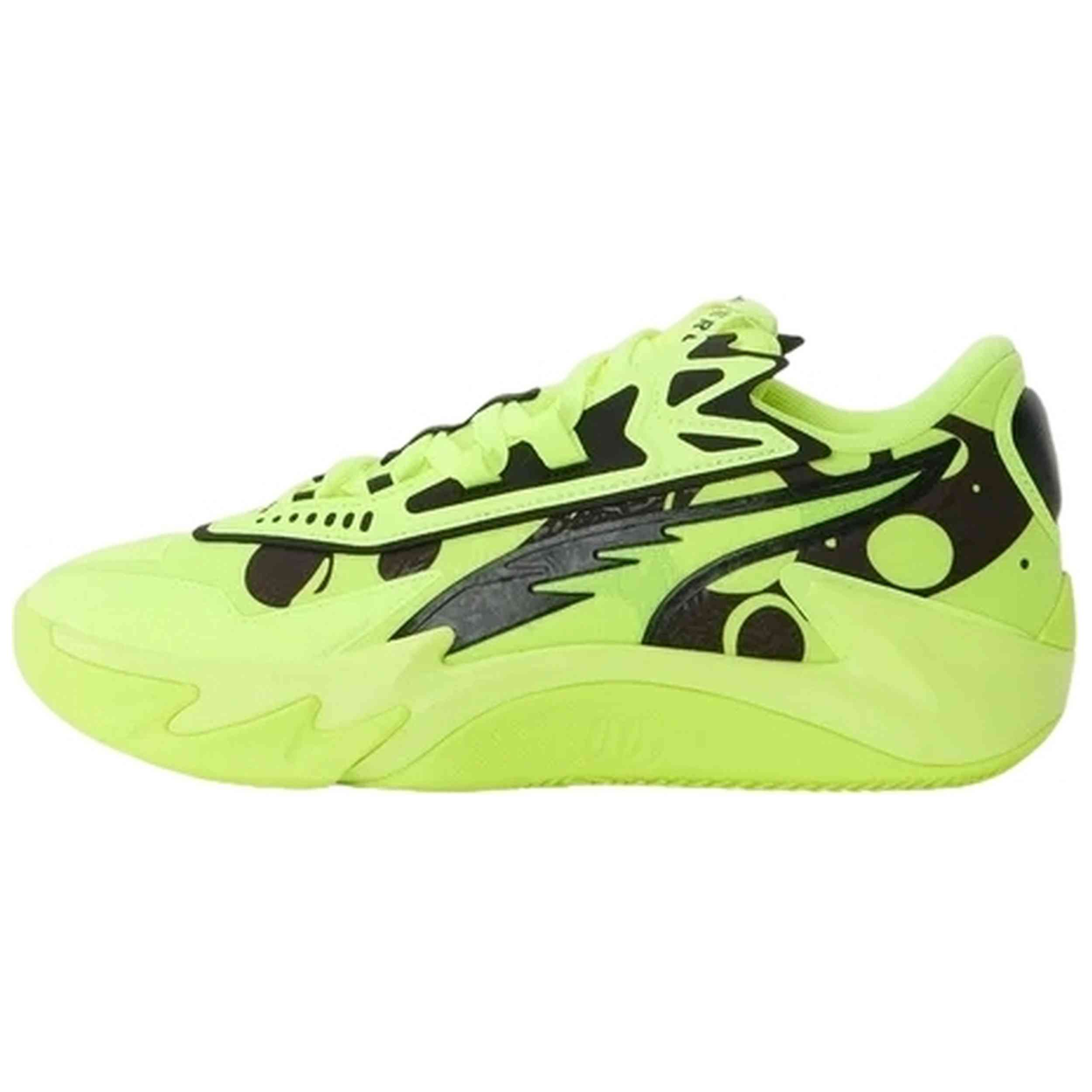 Zapatillas De Baloncesto Puma modelo Puma Scoot Zeros II "Yellow Alert/Black" para Hombre en color Verde
