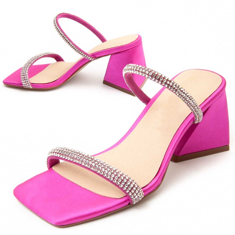 Sandalia Con Tacón Para Mujer. Montevita Sanndarey2 90492