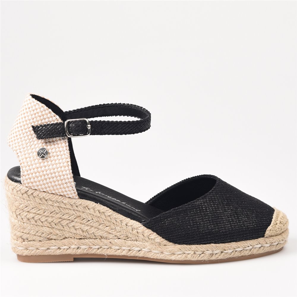 Alpargatas de esparto para mujer fabricadas en España Xti 141414 Negro