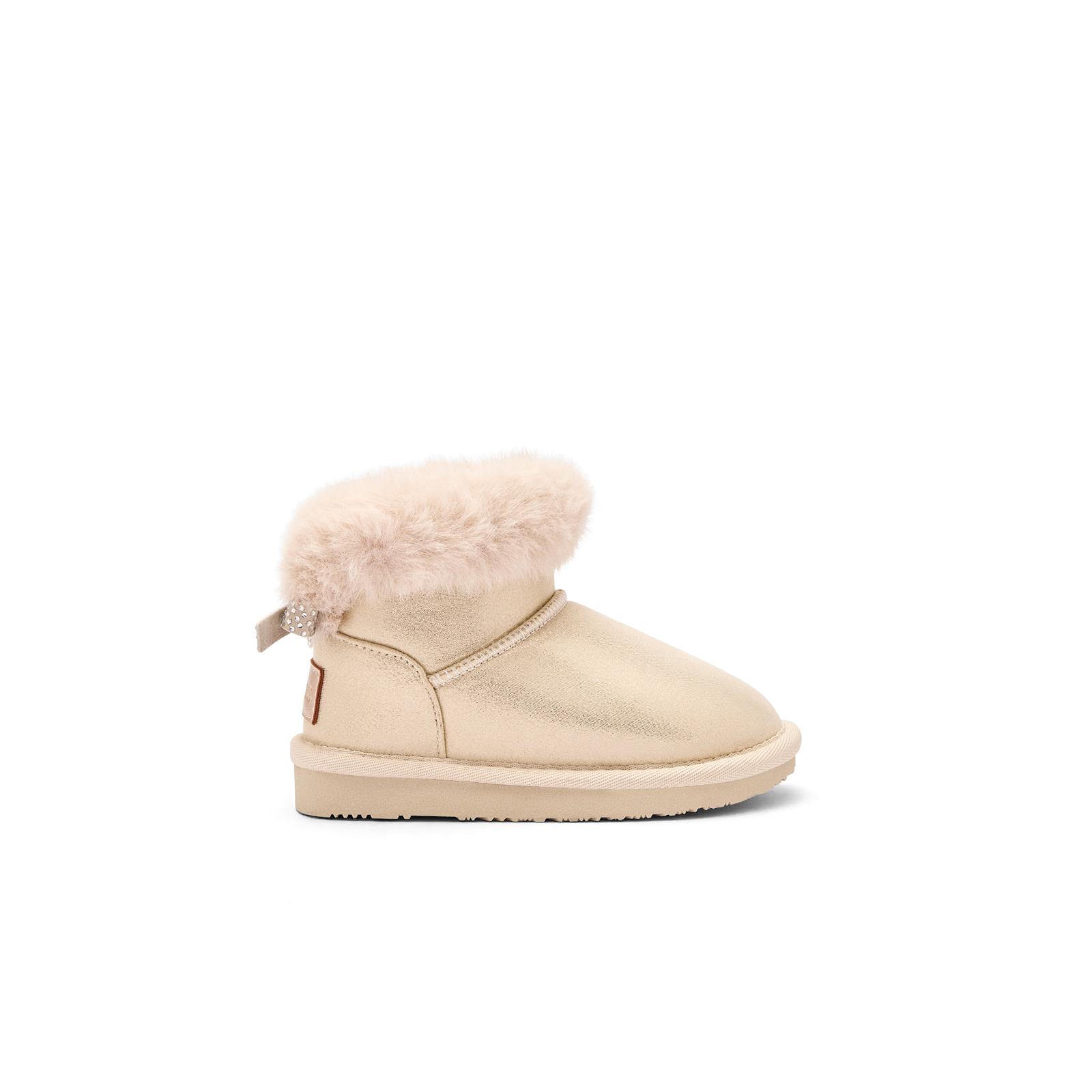Conguitos - Botas de Niña Estilo Australianas con Cinturón de Pelo para Niña (Talla 36)