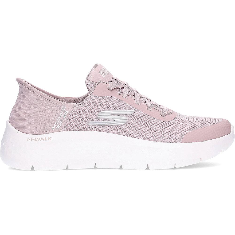 Calzado Skechers modelo Go Walk Flex - Grand Entry en color Rosa
