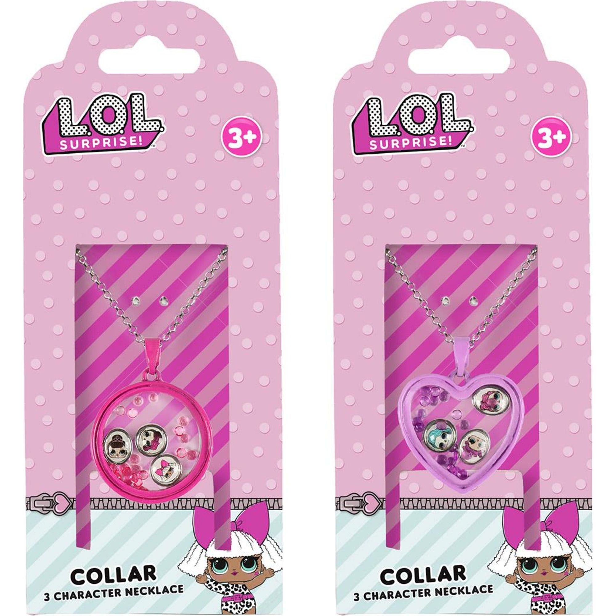 Cerdá Collar LOL Rainbow Premium de Bisutería para Niña