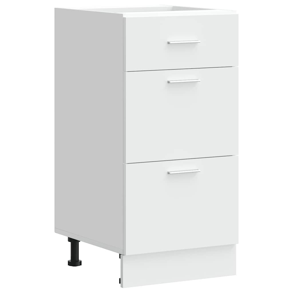 vidaXL Armario bajo "Lyon" blanco 40x46x81,5 cm madera de ingeniería