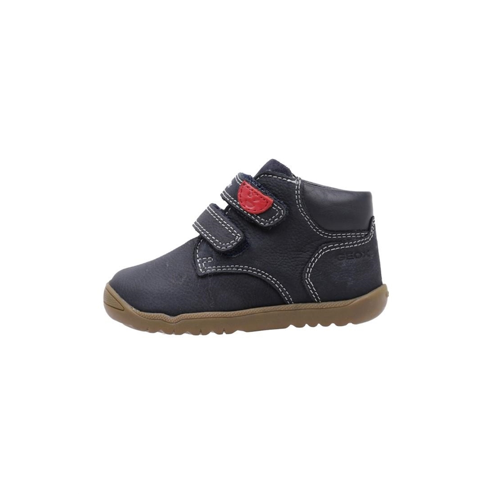 Geox B MACCHIABOY C Botines Planos Bebé - niño (hasta la talla 30) Azul