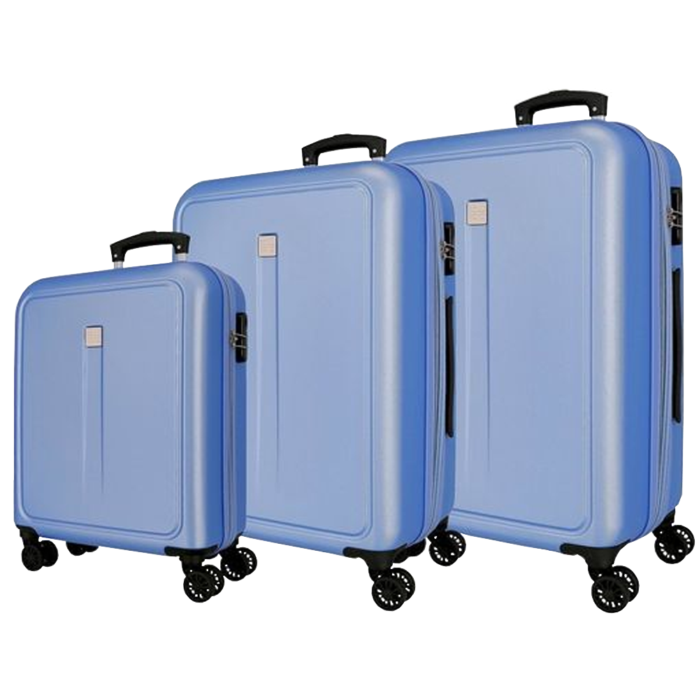 Set de 3 Maletas CAMBOYA Roll Road Extensible 5 cm