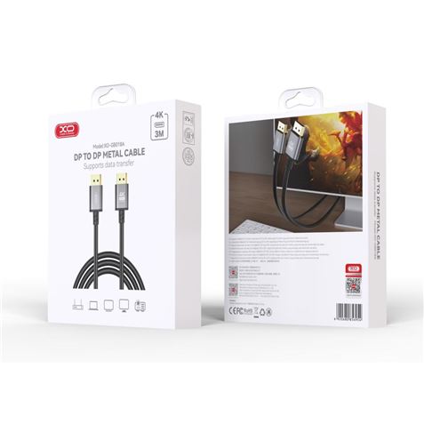 Xo cable hdmi - longitud 3 metros - resolucion 4k - color negro
