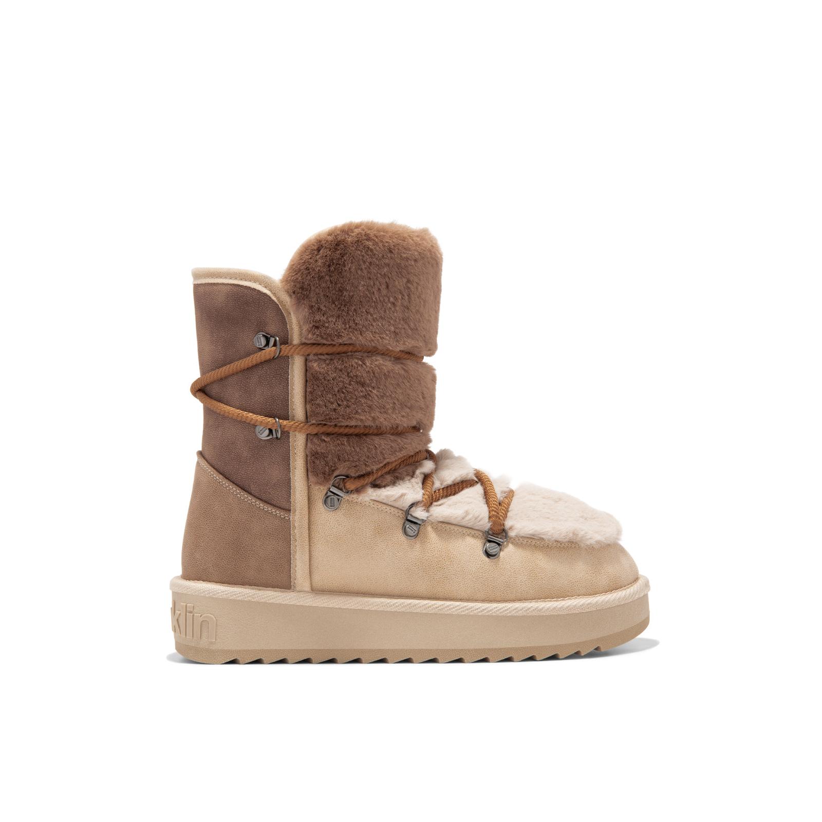 D.Franklin Botas Australianas de Mujer Nordic Trk Fur ient - Botas para Mujer - Moda casual Mujer