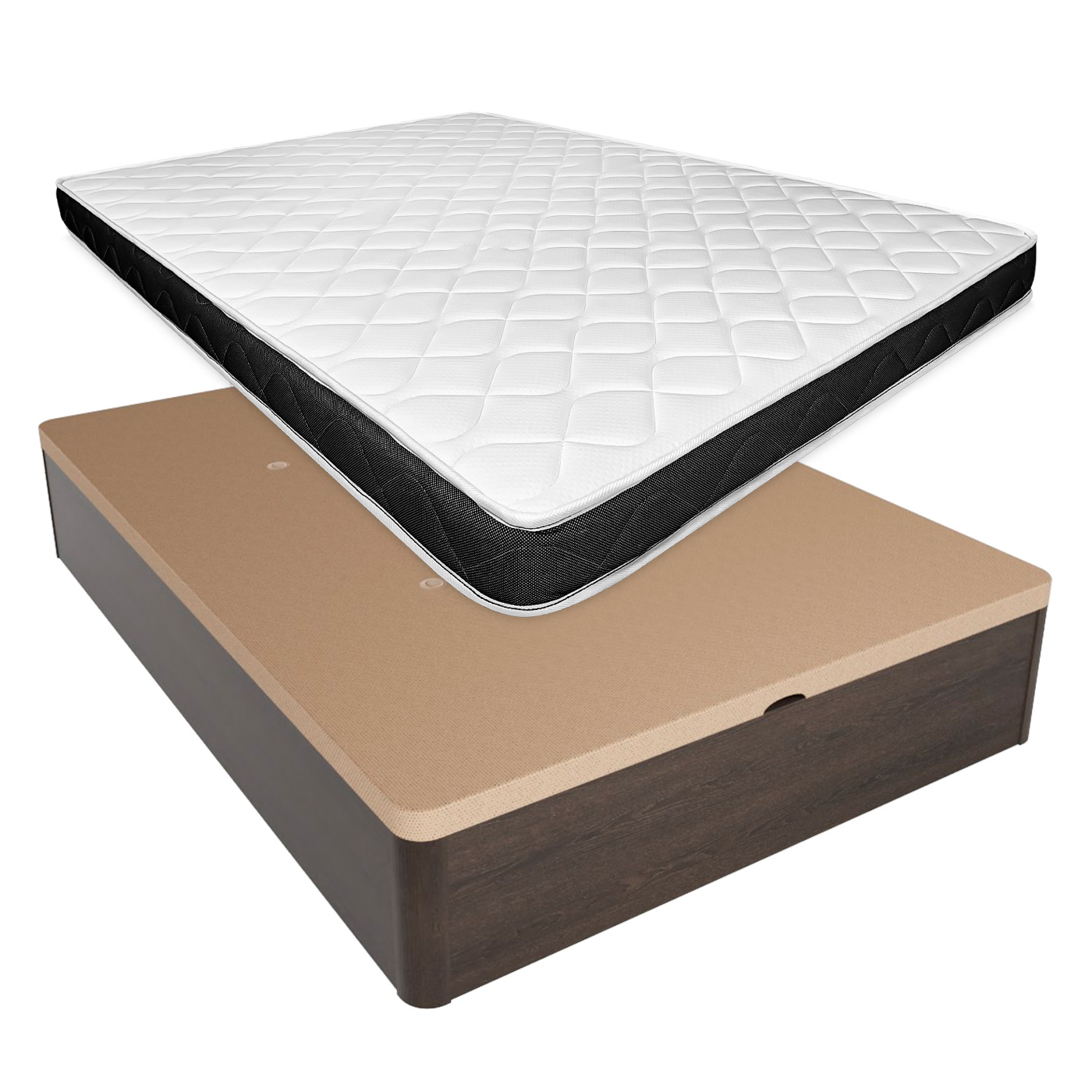 Pack Canapé Abatible con Colchón Viscoelástico Fresh, 13cm de grosor - Duérmete Online