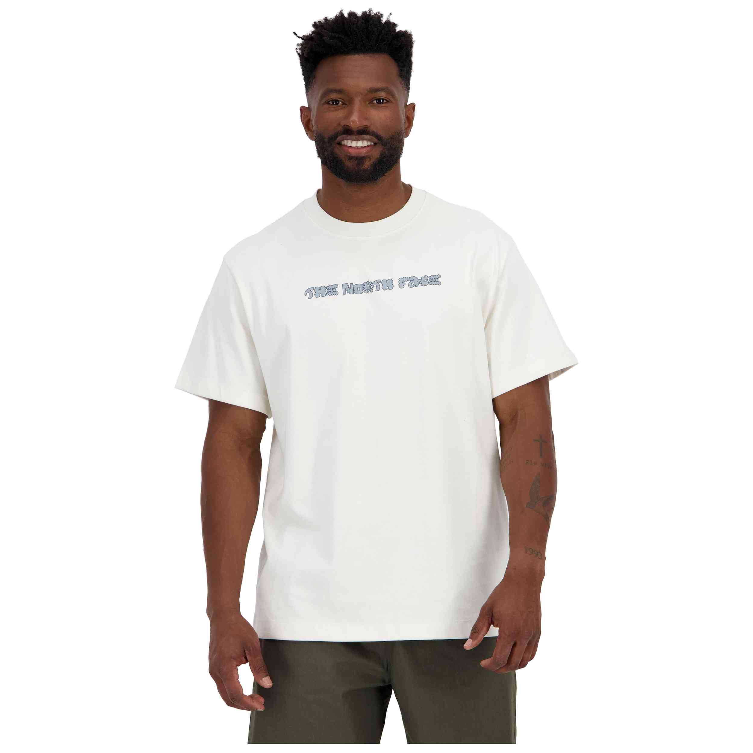 Camiseta De Manga Corta The North Face modelo NF0A8GQVQLI1 para Hombre en color Blanco