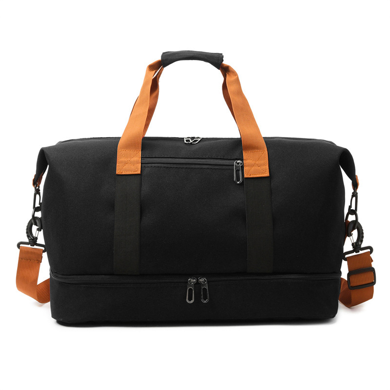 Bolsa De Viaje De Gran Capacidad Para Hombres Y Mujeres Impermeable Bolsa Deportiva Para Fin De Semana Bolsa Mensajera Seca Y Húmeda Estilo Fashion