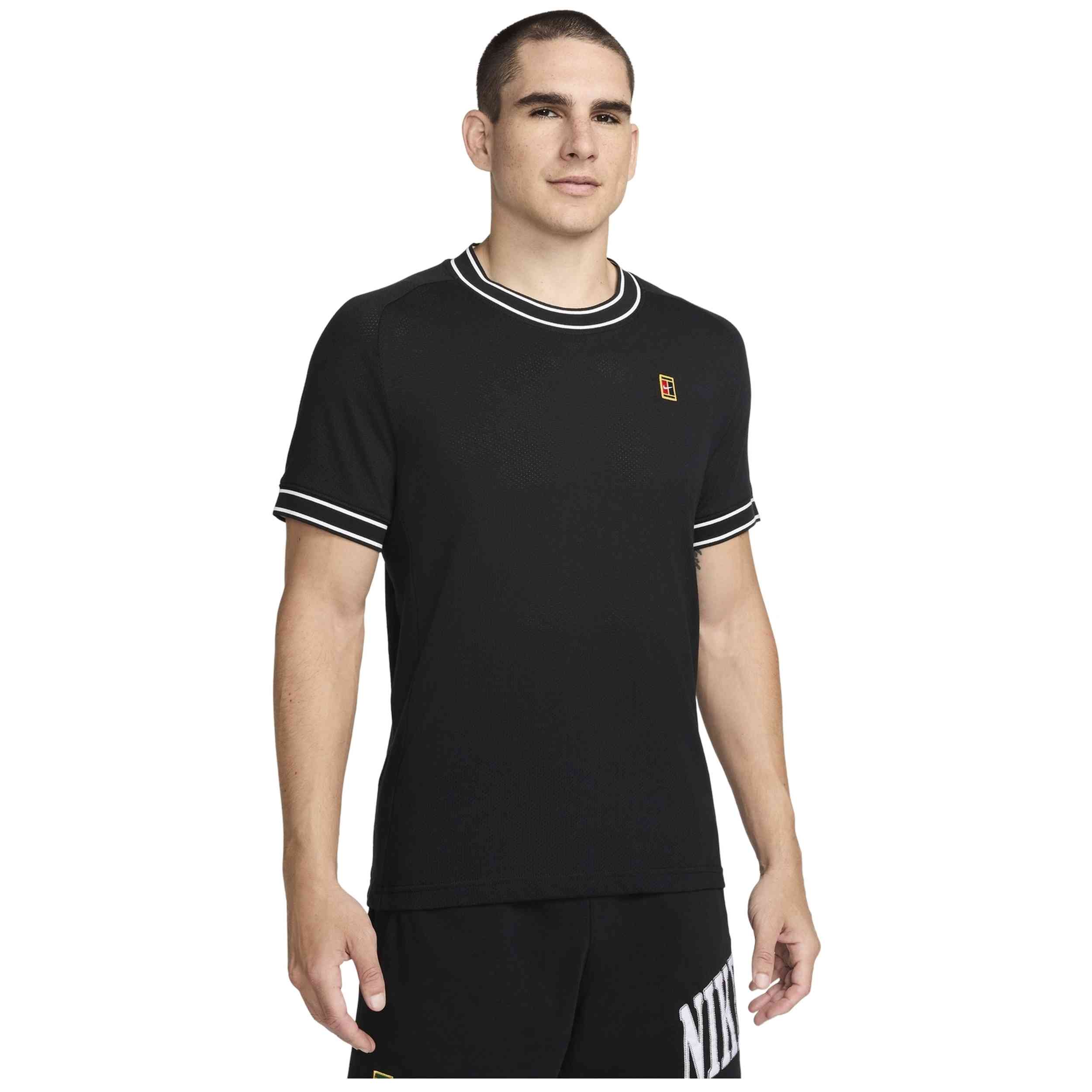 Camiseta Nikecourt Heritage Nike en color Negro