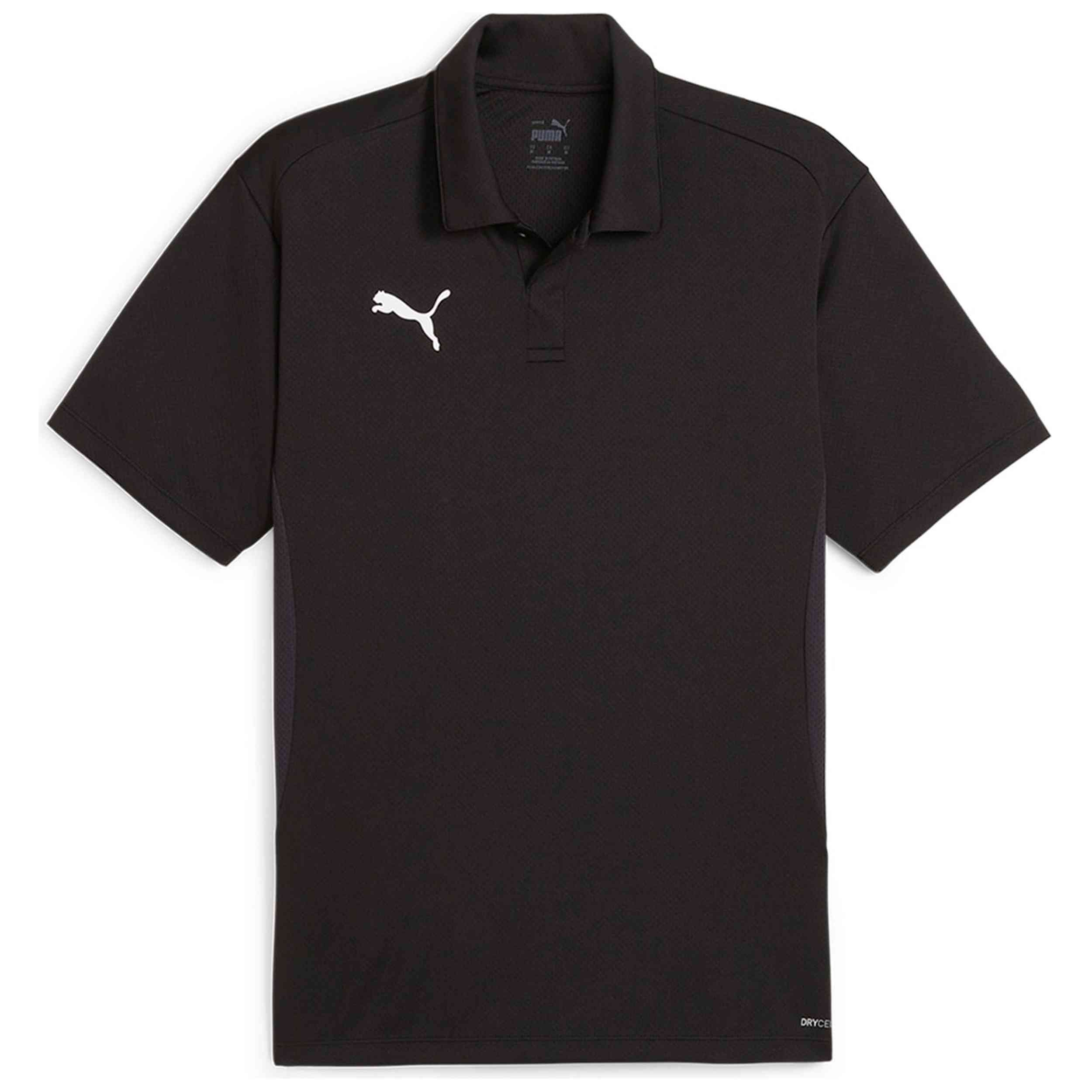Polo De Manga Corta Puma modelo individualPADEL para Hombre en color Negro