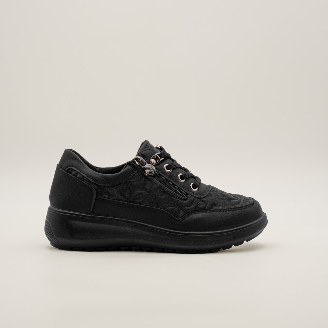 Mysoft 26M651 Zapatillas casual de mujer con cordones water repelent