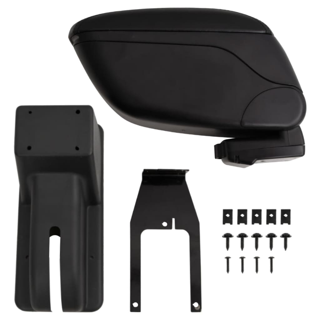 vidaXL Reposabrazos para coche ABS negro coche Adecuado para Opel astra g (1998-2004),  Fiat grande punto (2006) Alfa romeo mito (2008) fiat linea (after 2007),  Lada kalina i ii (2012-2018) Lada granta (2012-2018) y mas