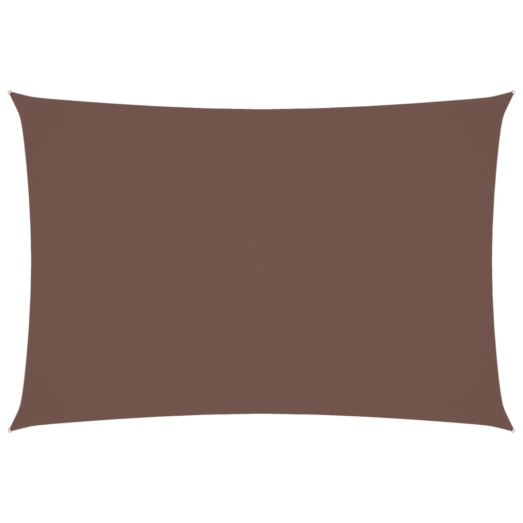 vidaXL Toldo de vela rectangular tela Oxford 3x5 m Color Antracita, Beige, Crema