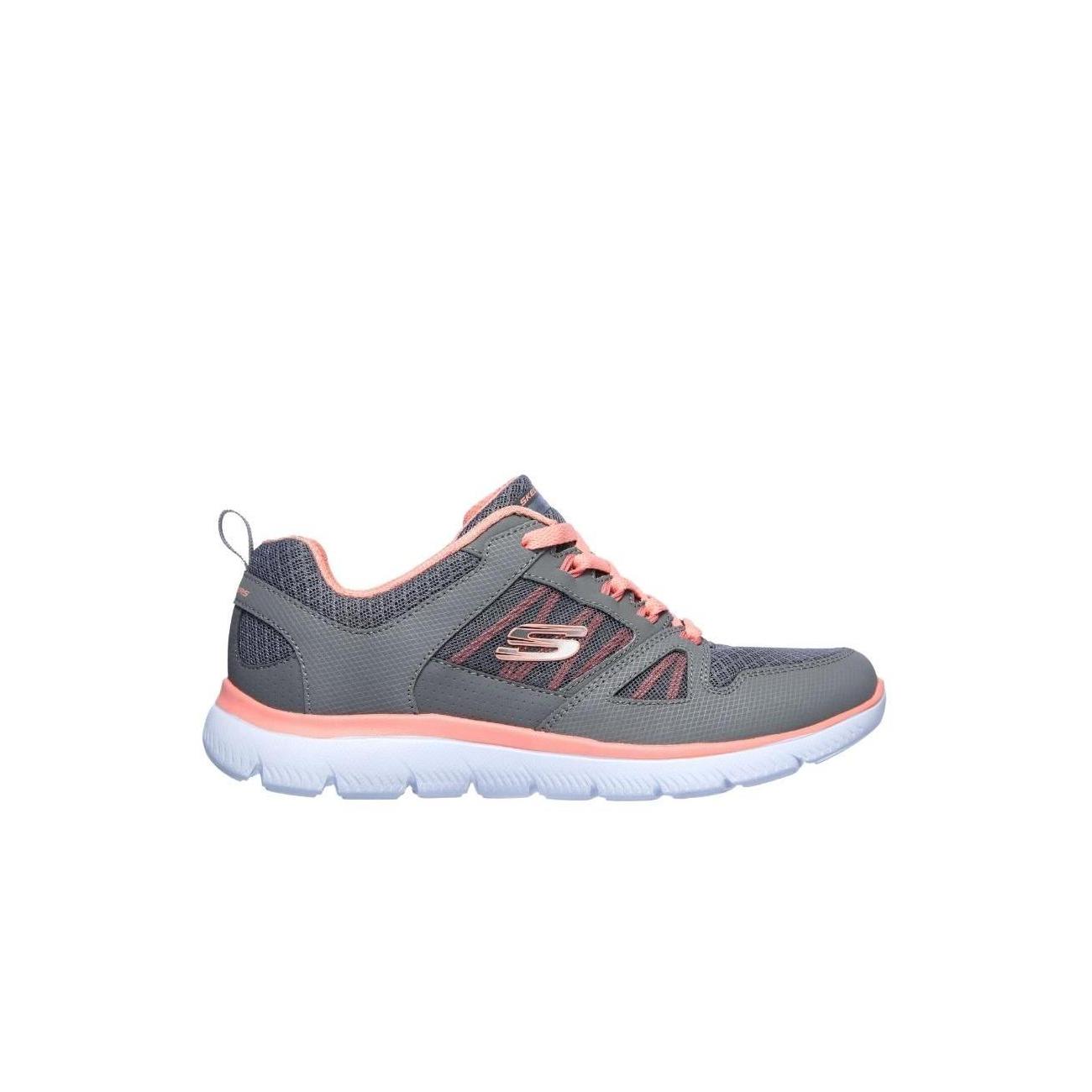 Skechers SUMMITS - NEW WORLD para Mujer - Zapatilla Cómodos, Ligeros y Transpirables