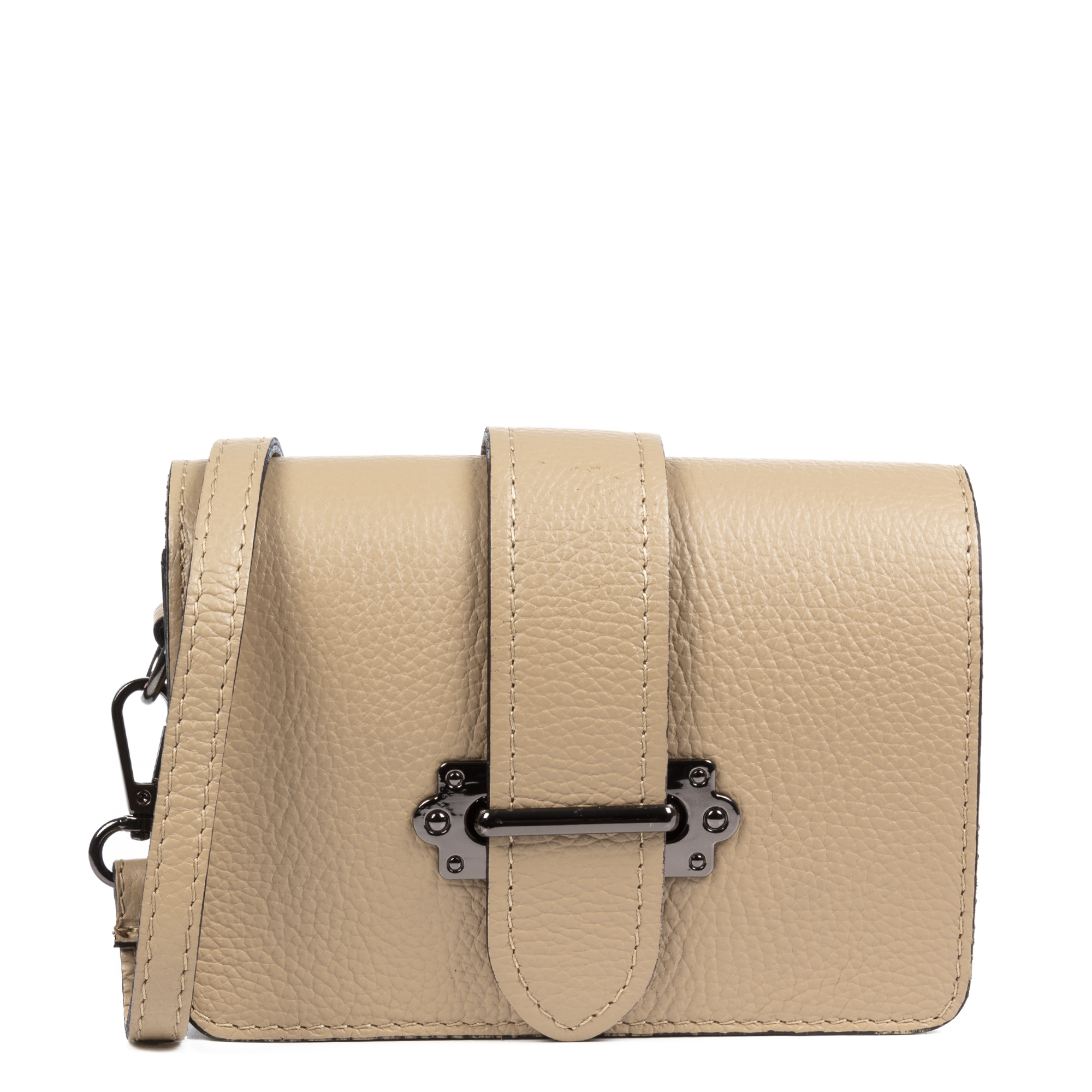 Firenze Artegiani. Camelia Bolso bandolera Mujer.Piel auténtica Dollaro . Made in Italy. Vera Pelle Italiana.
