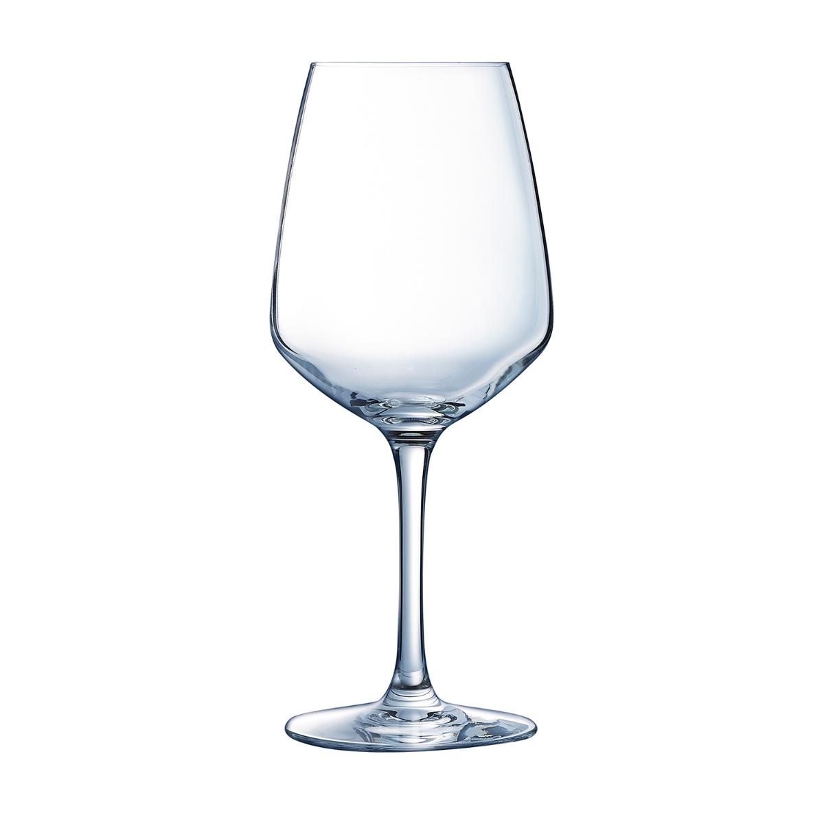ARCOROC VINA JULIETTE Caja 6 Copas Vino Vidrio 30CL Transparente Brillo Fabricado en Francia Reciclable