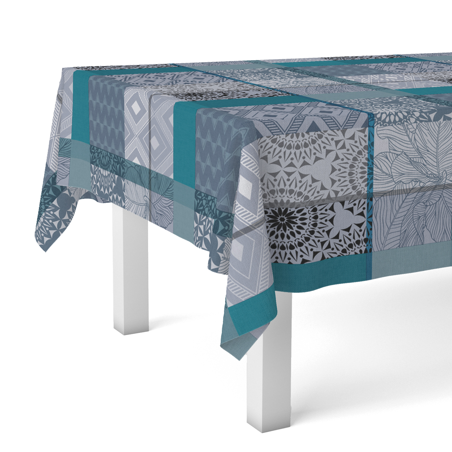 Valentia Home Mantel Hule Empo  Mantel Estampado Antimanchas  Mantel Repelente de Agua  Mantel Protección Mesa  Mantel al Corte para Comedor o Cocina  Varios tamaños  Mantel Rectangular y Redondo al Corte