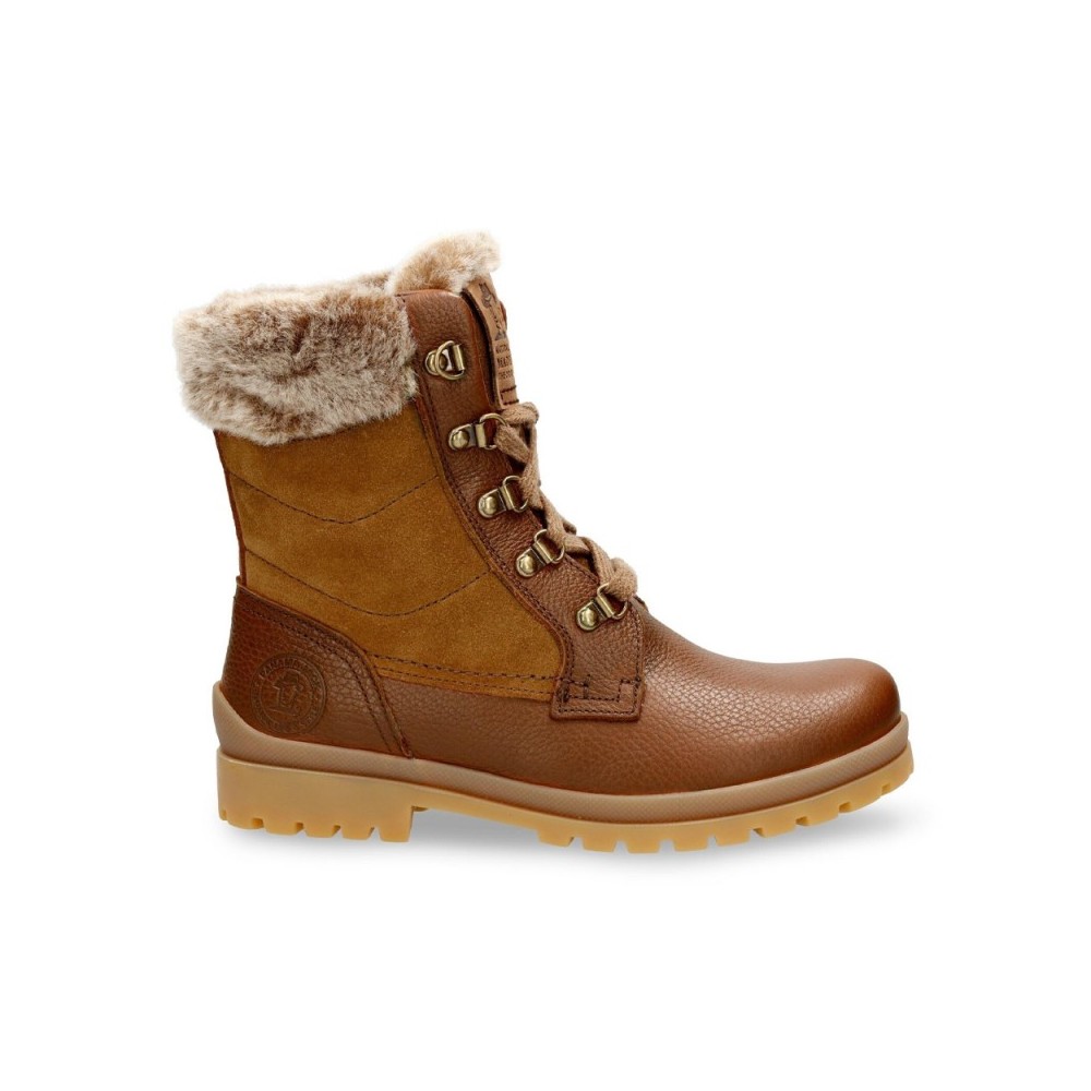 Botines Planos Panama Jack Tuscani Mujer Cuero