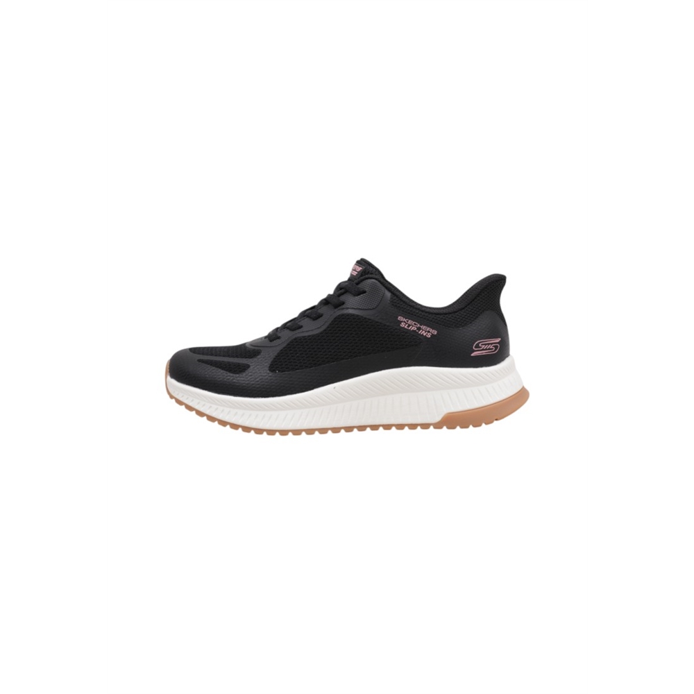 Skechers SLIP-INS: BOBS SQUAD 4 Deportivas Planas Mujer Negro