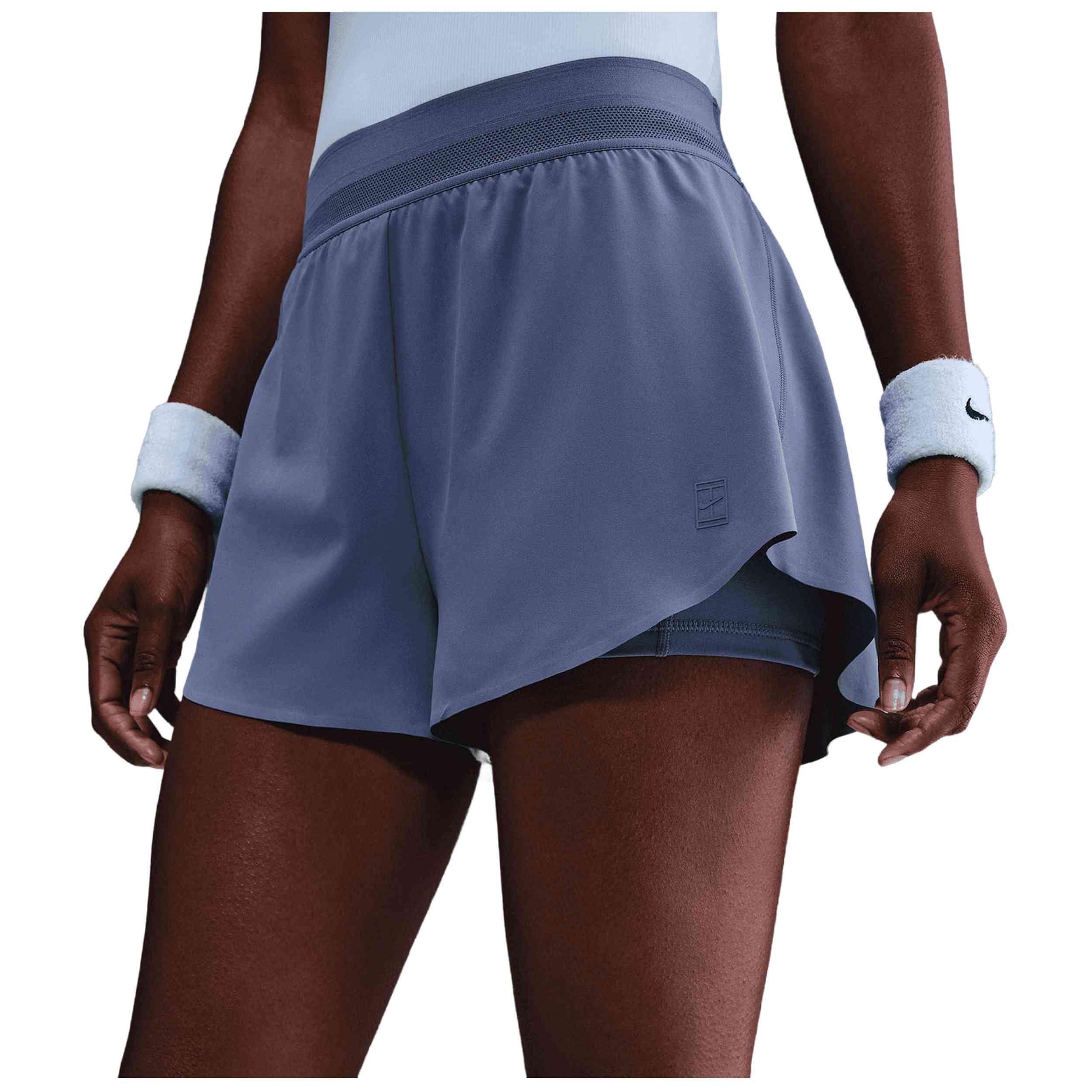 Short Nikecourt Ace Advatange Nike en color Azul