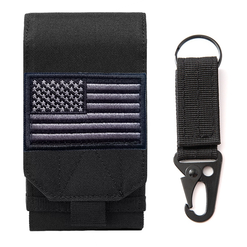 TK Bolsa De Teléfono Táctica Doble Molle Con Láser EDC Porta Cinturón Accesorios De Cintura Para Camping Al Aire Libre