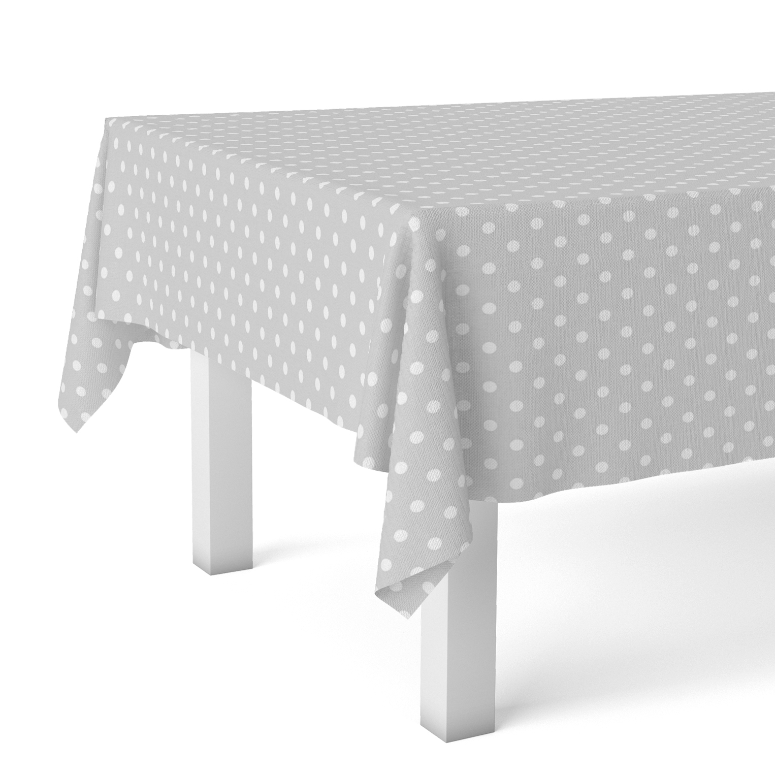 Valentia Home Mantel Hule PUNTOS | Mantel Estampado Antimanchas | Mantel Repelente de Agua | Mantel Protección Mesa | Mantel al Corte para Comedor o Cocina | Varios tamaños | Mantel Rectangular y Redondo al Corte