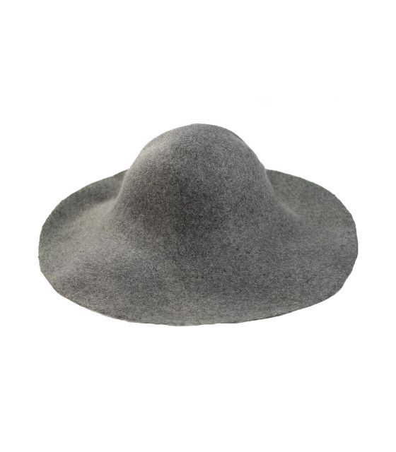 CAPELINA DE FIELTRO "MIX " 36 - 40 cm X 120g COLOR: GRIS