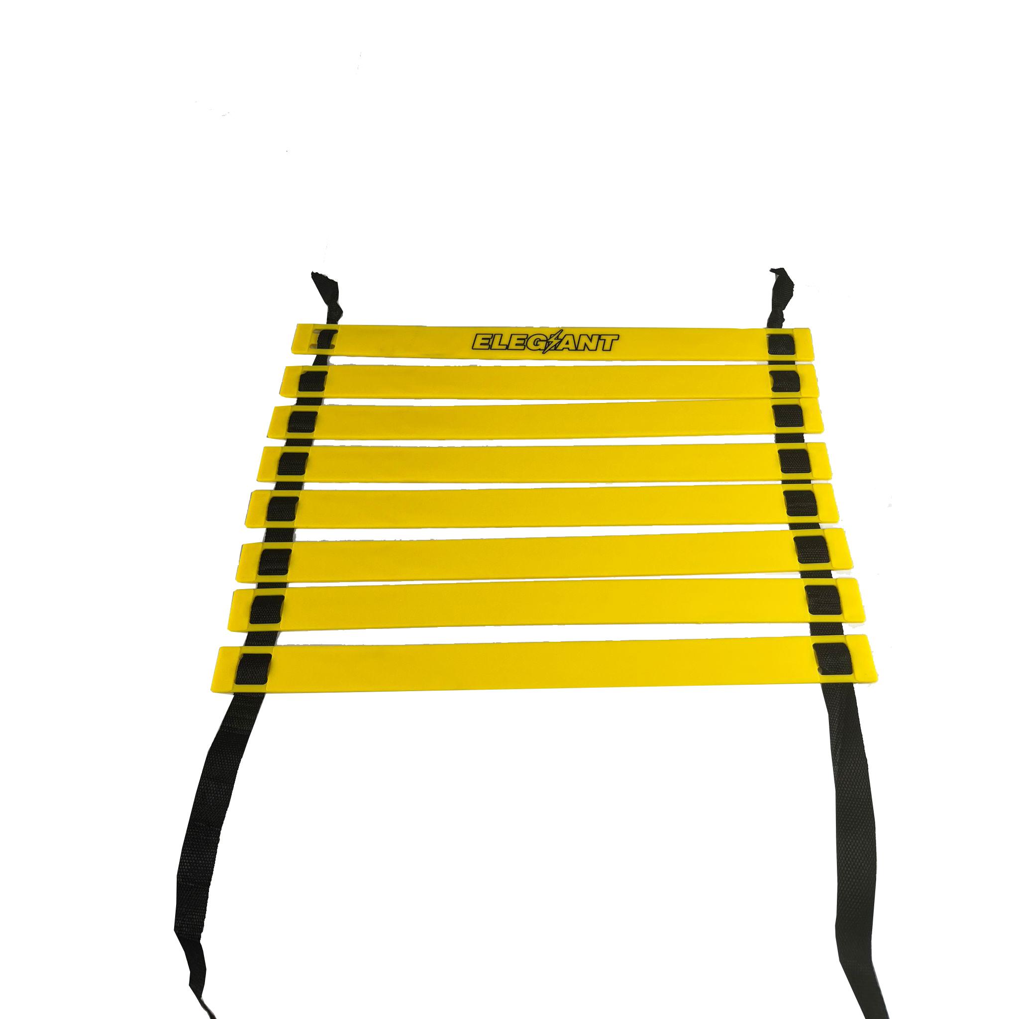 Escalera de agilidad FIURI 4 m con 8 peldaños distancia ajustable, Calentamientos, Cross Training, Velocidad...