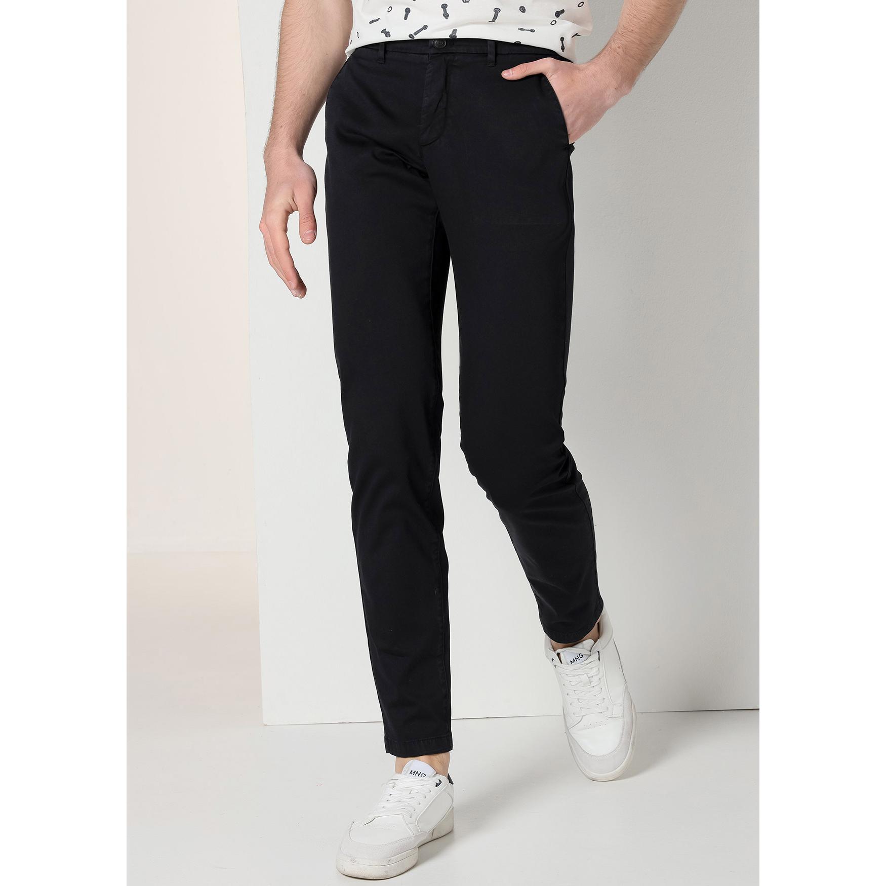 SIX VALVES - Pantalon Chino - Caja Media - Slim - Tallaje en Pulgadas- Tallaje en Pulgadas
