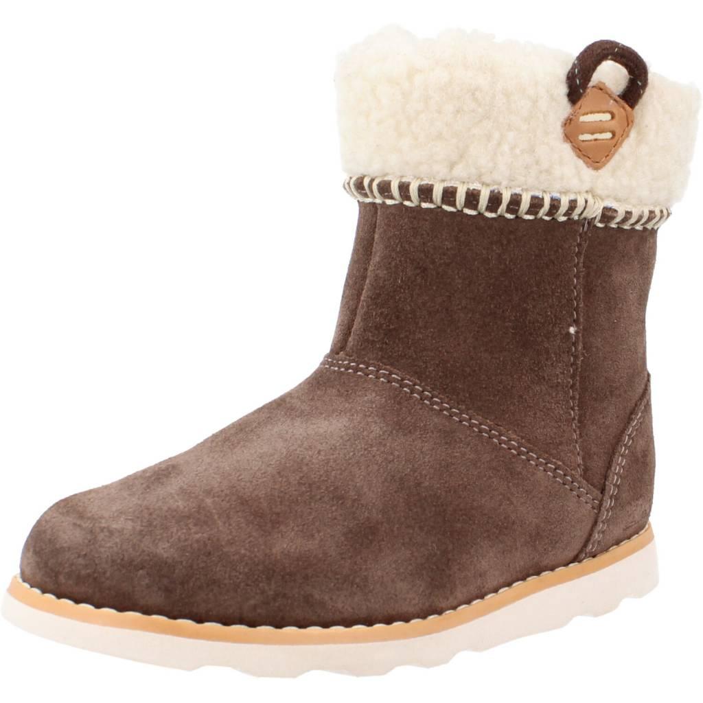 Botas Niña Marca Clarks Modelo Crown Loop T