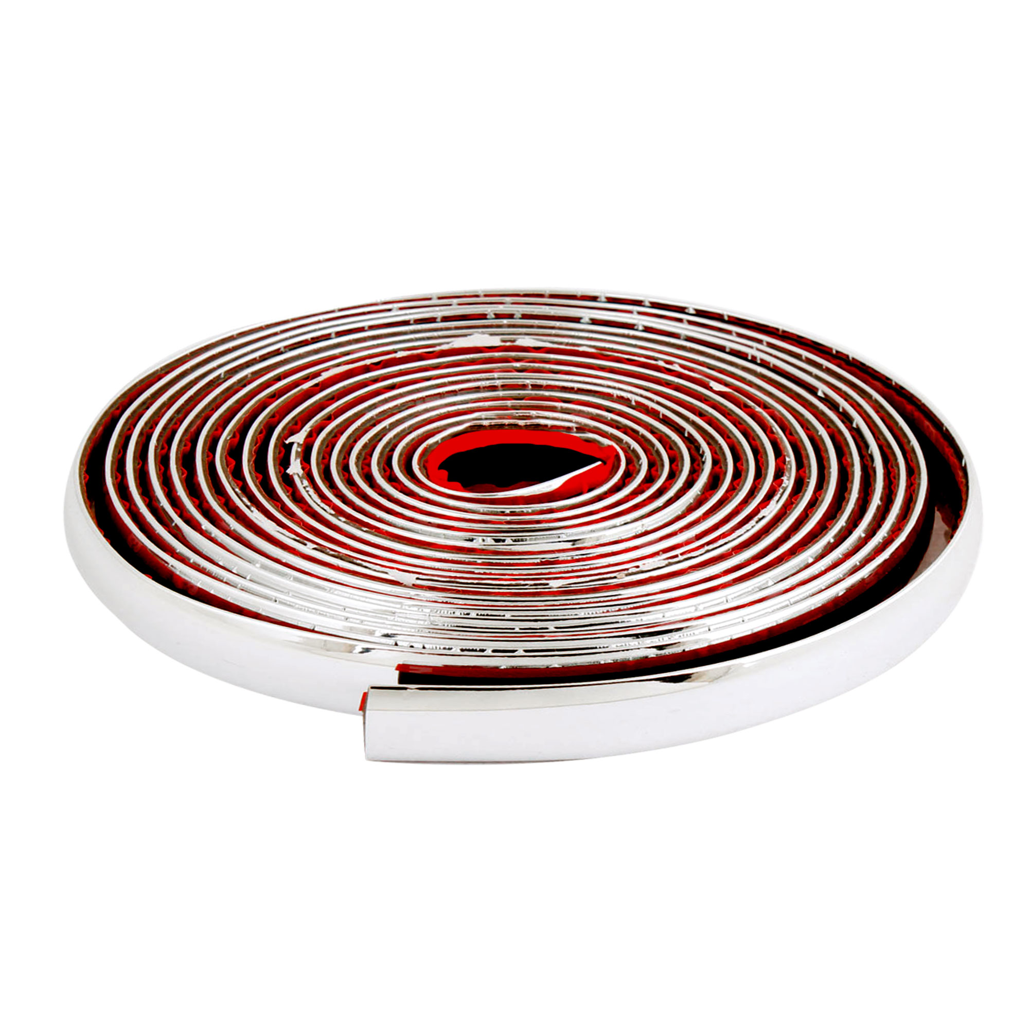 Perfil de pegatina cromada para Coche 7 mm x 3 Mt