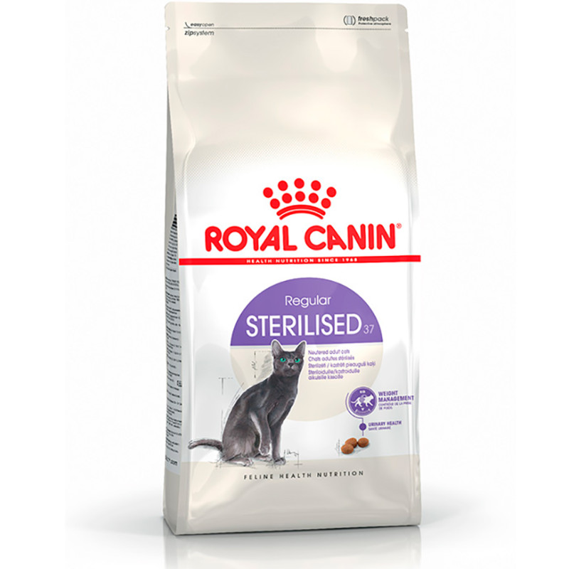 Royal Canin – Pienso para gatos adultos Royal Canin Sterilised 37. 400 g