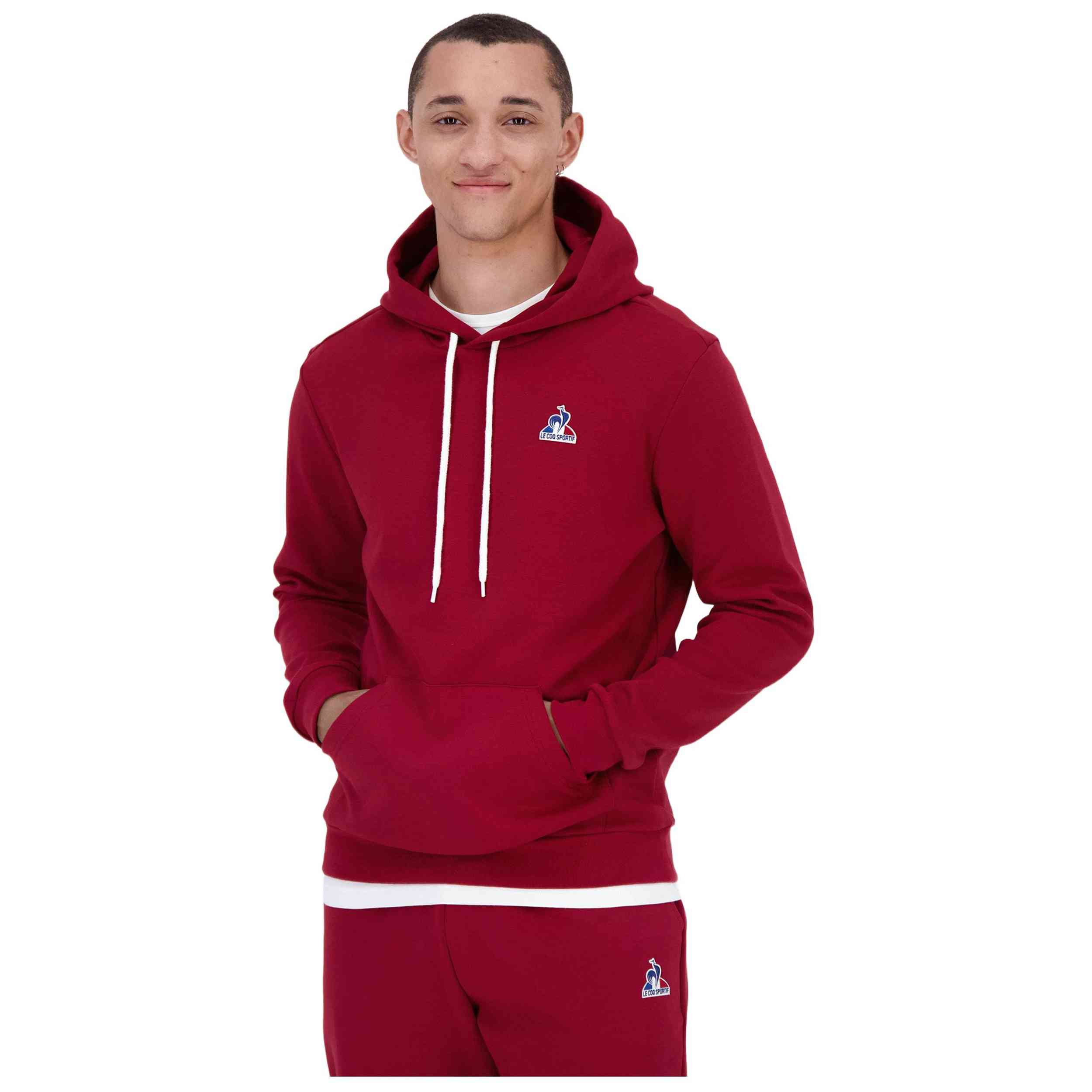 Sudadera Le Coq Sportif en color Rojo