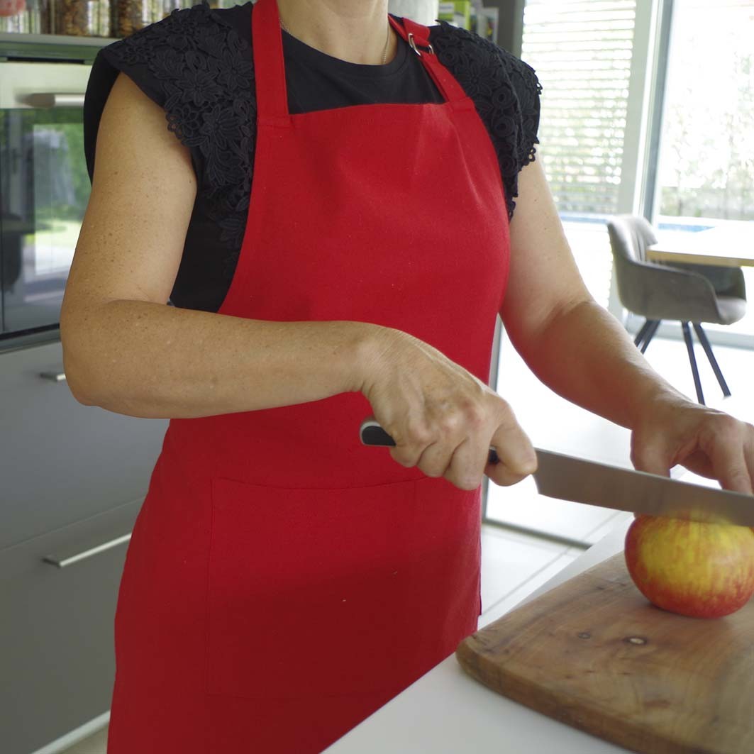 10XDIEZ Delantal cotton  - Práctico y resistente, perfecto para proteger la ropa durante la cocina y manualidades