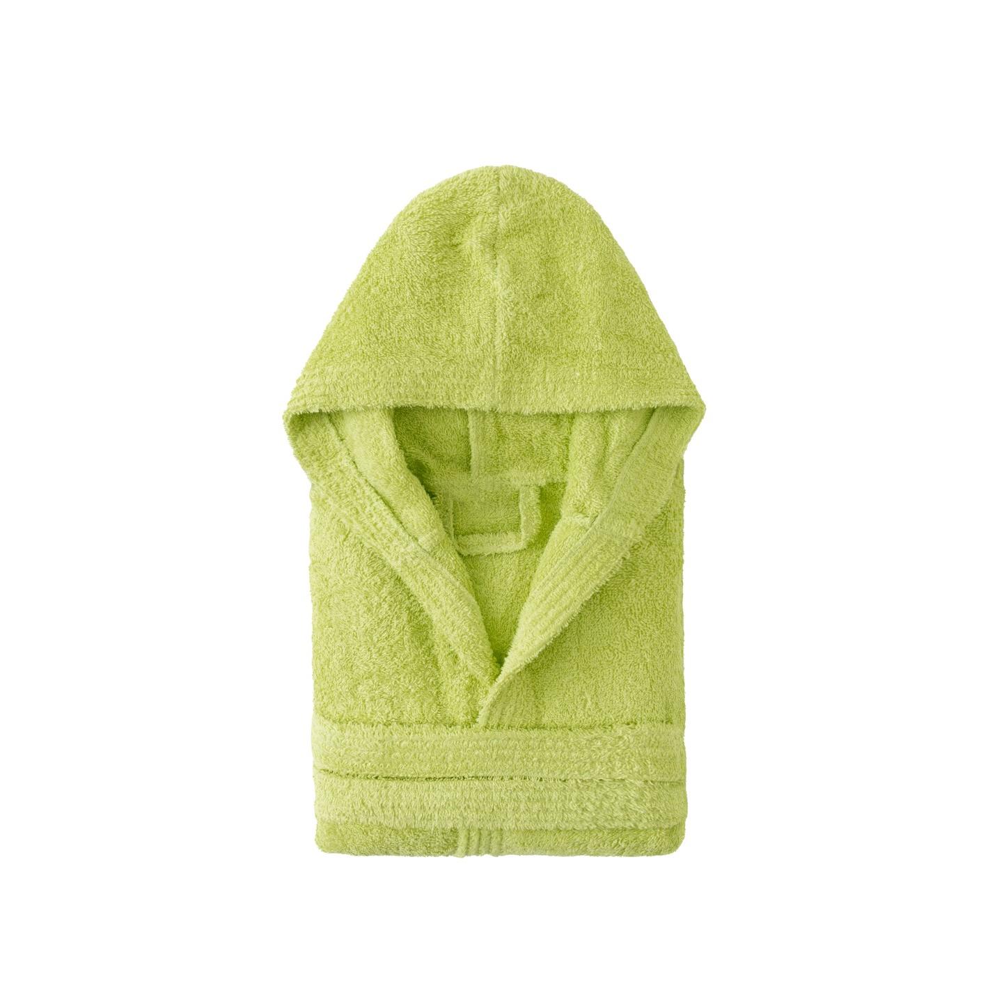 Albornoz Infantil con Capucha 100% Algodón – Suave, Absorbente y Transpirable para Piel Sensible (420 g/m²). Marca Rizo Basic