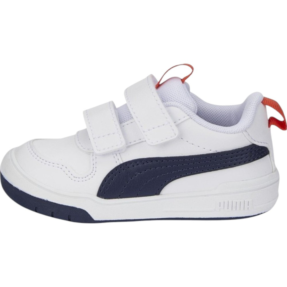 Zapatillas Puma Multiflex Sl V Inf Blancas Negro 380741-11 Casual Niño Niña