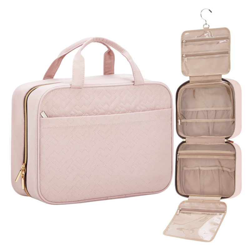 TK Bolsa de ASEO popular, Bolsa de Cosméticos impermeable con Gancho, para Joyas compartamin, Bolsa de almacenamiento de envío de viaje de gran capacidad, portátil