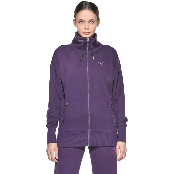 Sudadera con cremallera PUMA F.CORE - Chaqueta deportiva para mujer de algodón