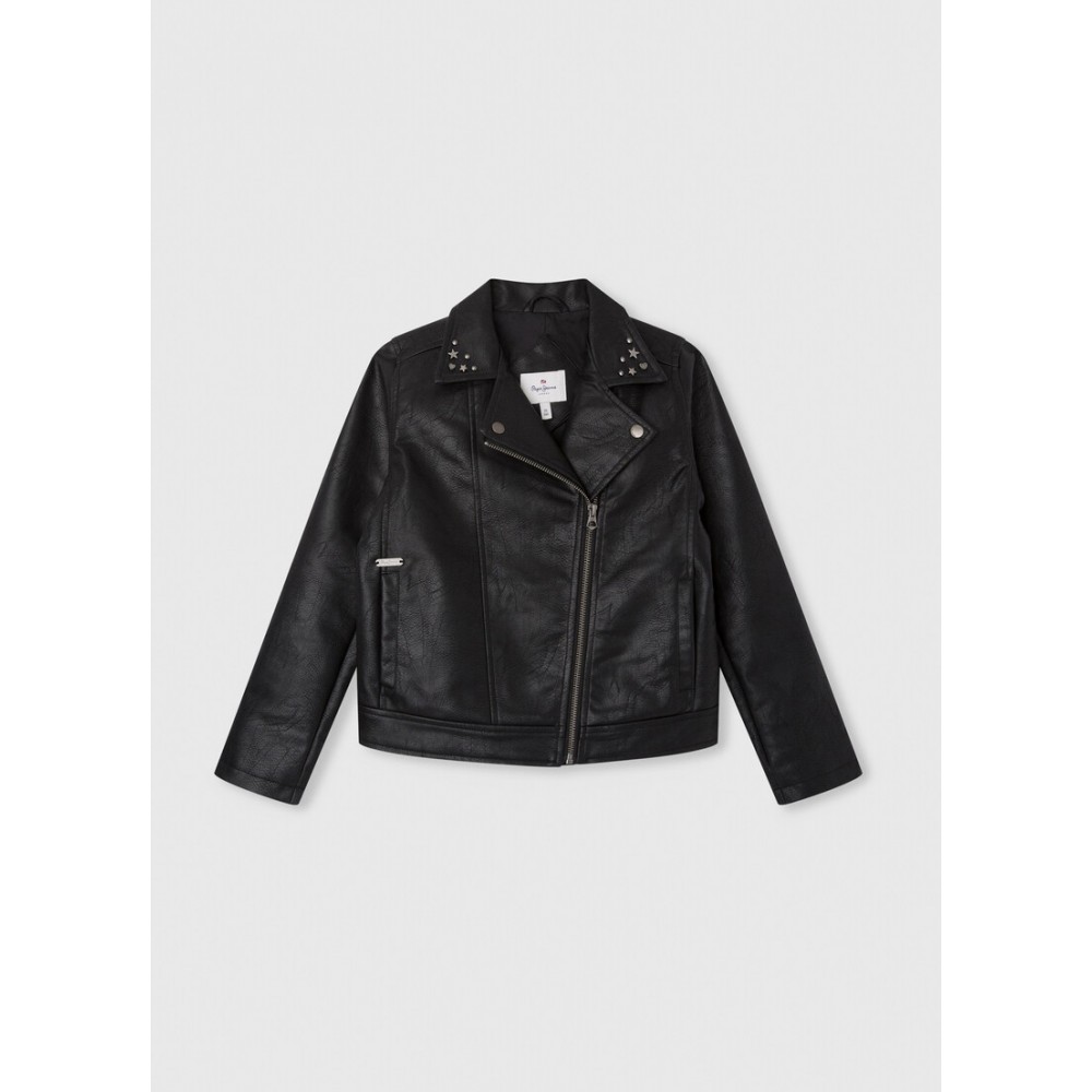 Pepe Jeans Cazadora Pepe Jeans Ecopiel Negra