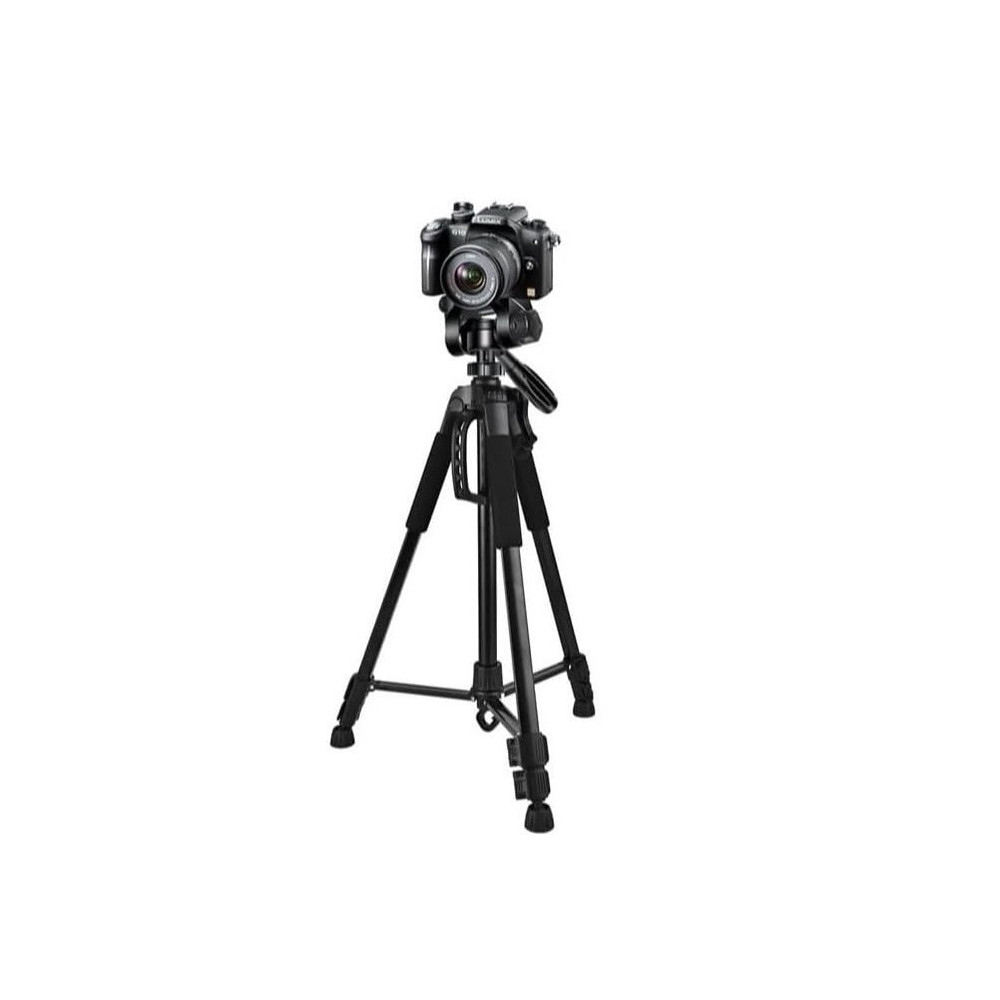 Trípode Profesional de Aluminio 170cm Portátil con Soporte de Teléfono y Cabezal Giratorio 360º para Sony DSLR COSHANO