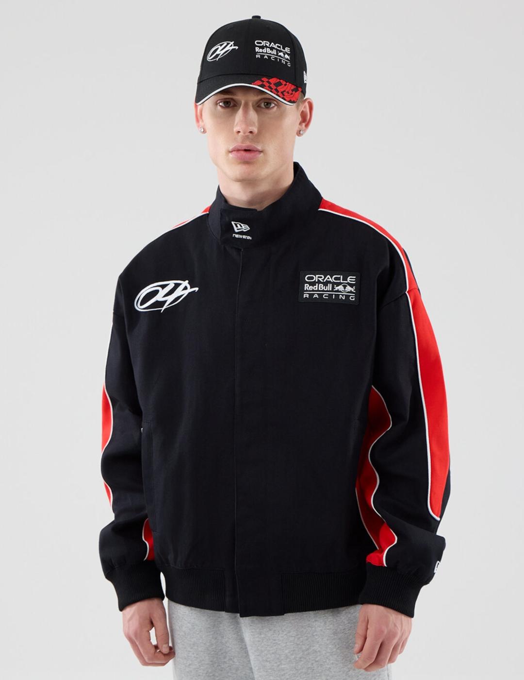NEW ERA JACKET REDBULL BLACK