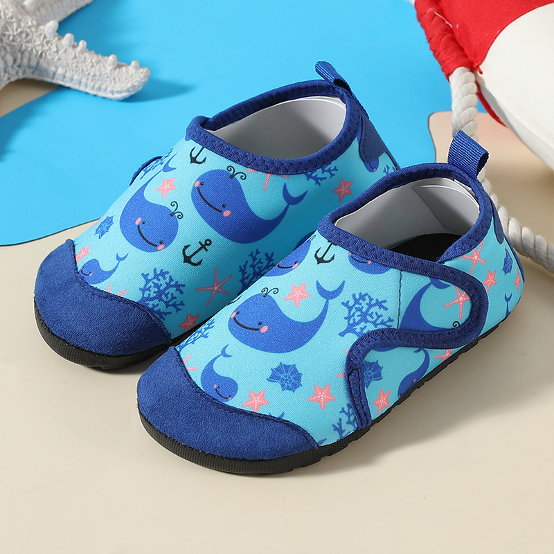 OmHome Calcetines de playa para bebés, para parque acuático infantil, antideslizantes, para buceo, para esnórquel, para natación, suaves, para vadeo