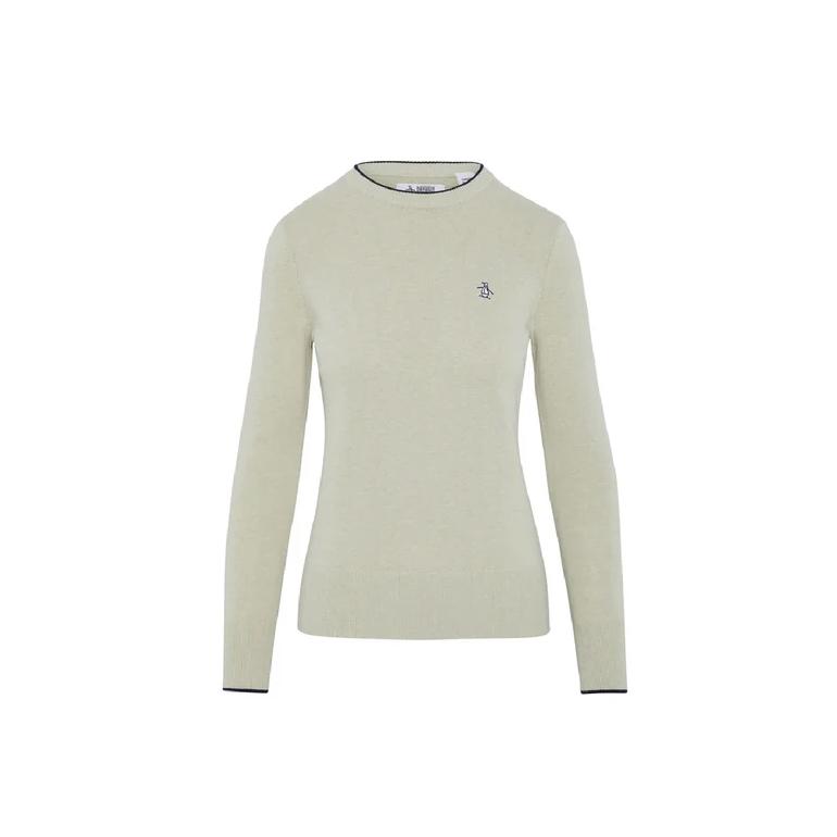 Penguin LS Solid Floral Sweater, Jersey para Mujer